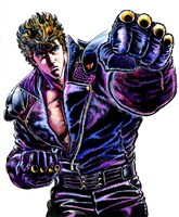 「北斗の拳」のカラーカット。