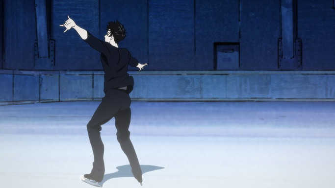アニメ「ユーリ!!! on ICE」PVより。