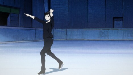 アニメ「ユーリ!!! on ICE」PVより。