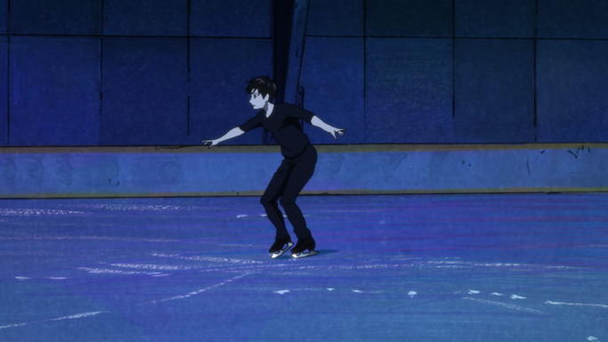 アニメ「ユーリ!!! on ICE」PVより。