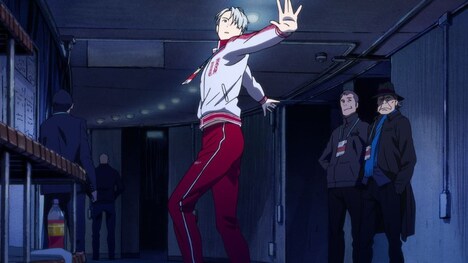 アニメ「ユーリ!!! on ICE」PVより。