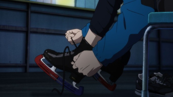 アニメ「ユーリ!!! on ICE」PVより。