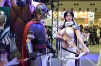 本日3月27日に東京ビッグサイトにて開催されている「AnimeJapan 2016」NBCユニバーサルブースの様子。