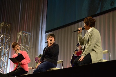（左から）櫻井孝宏、小野友樹、小野大輔。