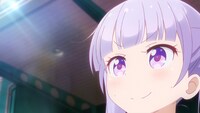 「NEW GAME!」PV第1弾より。高田憂希演じる主人公・涼風青葉の期待と不安に満ちた表情。