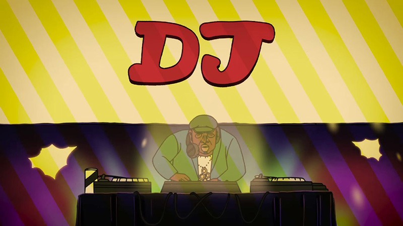 「とんかつDJアゲ太郎」PV第1弾より。
