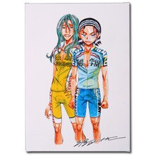 「弱虫ペダル」キャンバスパネル 巻島裕介＆東堂尽八