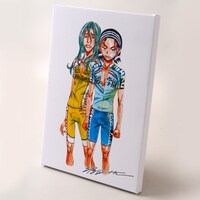 「弱虫ペダル」キャンバスパネル 巻島裕介＆東堂尽八