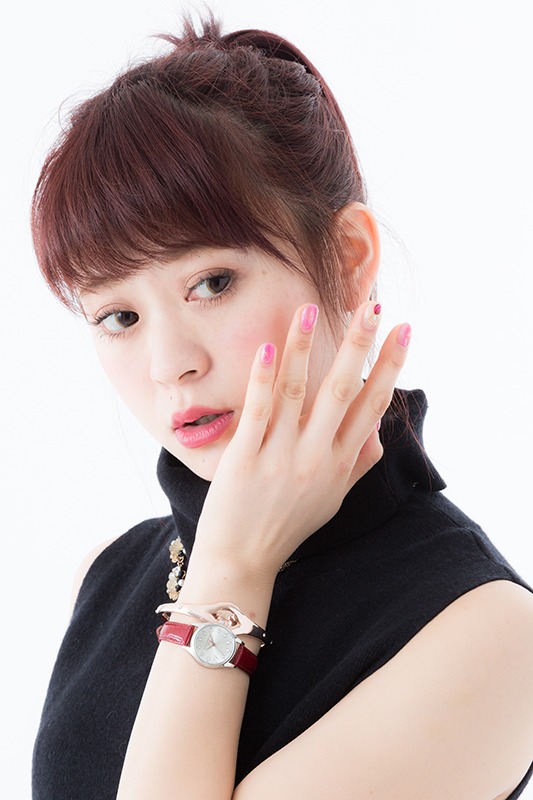 バンモデルの着用画像。