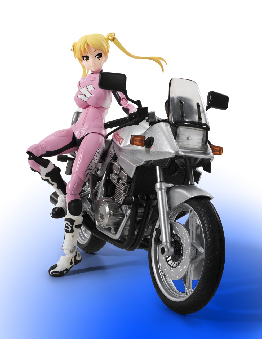 S.H.Figuarts鈴乃木凜（ライダースーツ）＆GSX 400S KATANA