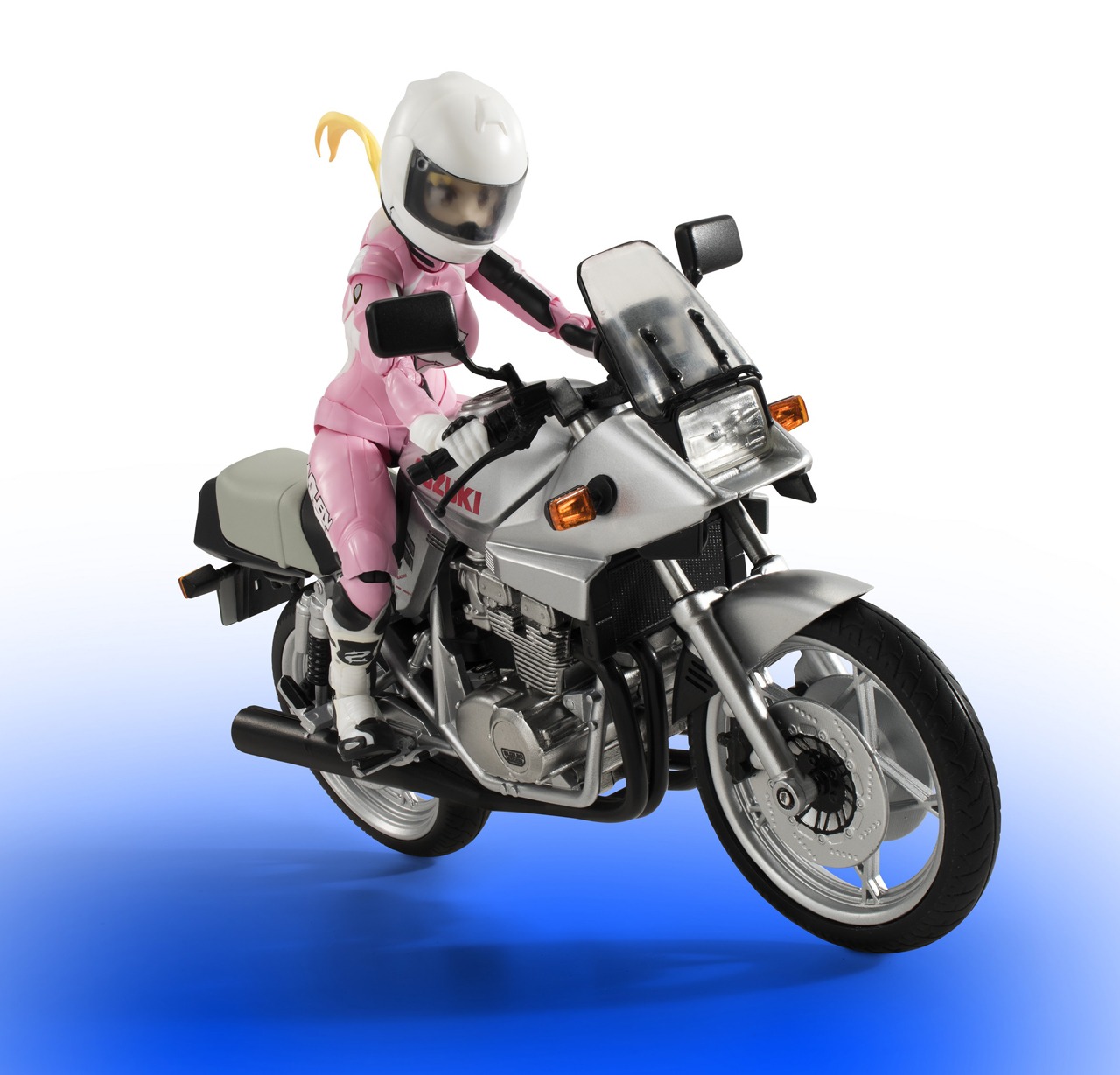 S.H.Figuarts鈴乃木凜（ライダースーツ）＆GSX 400S KATANA