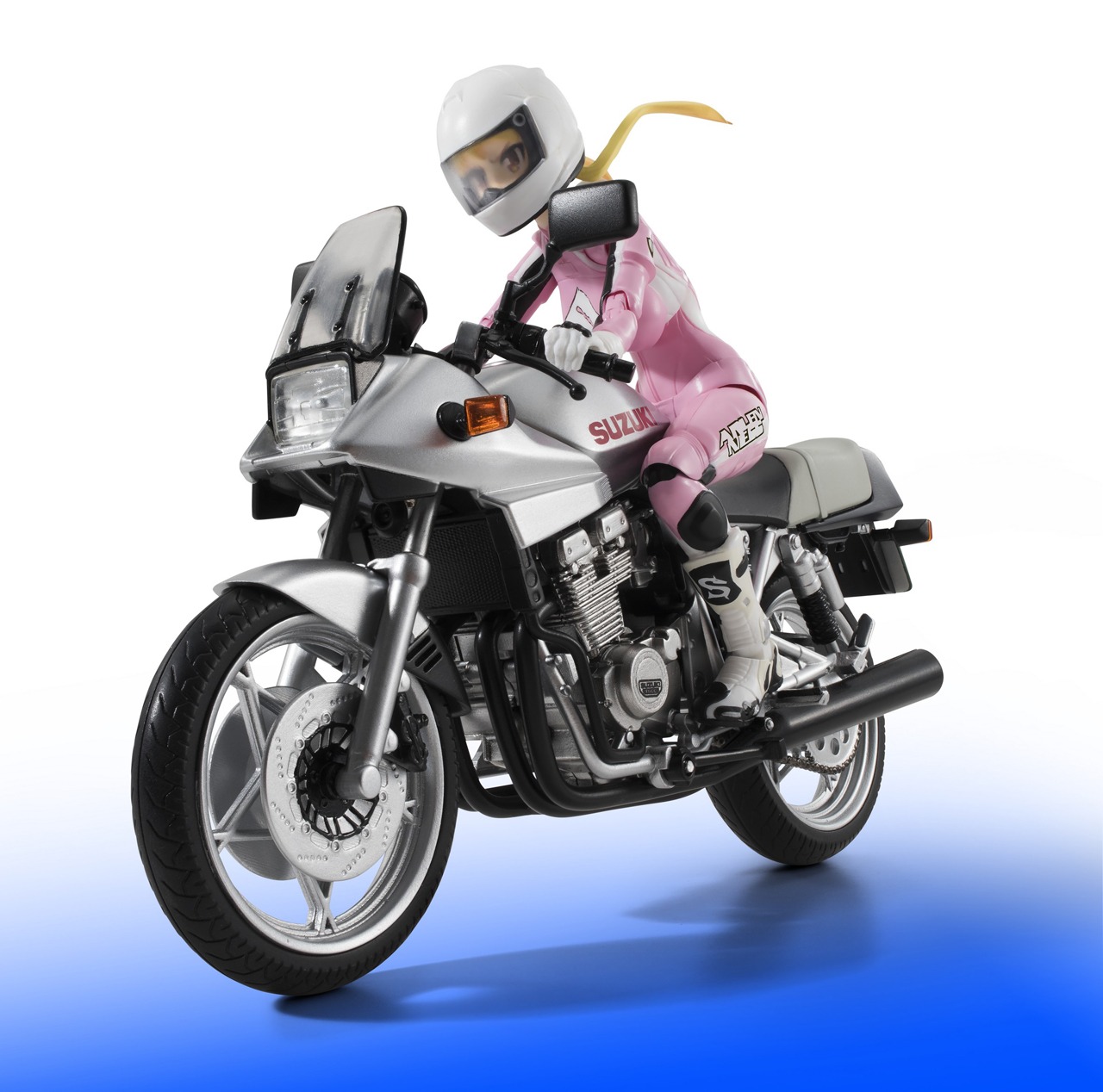 S.H.Figuarts鈴乃木凜（ライダースーツ）＆GSX 400S KATANA