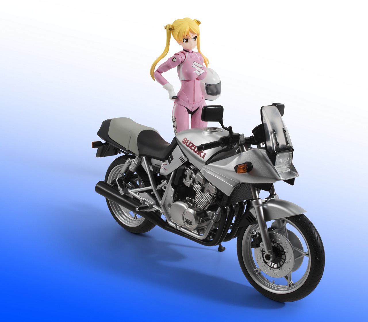 S.H.Figuarts鈴乃木凜（ライダースーツ）＆GSX 400S KATANA