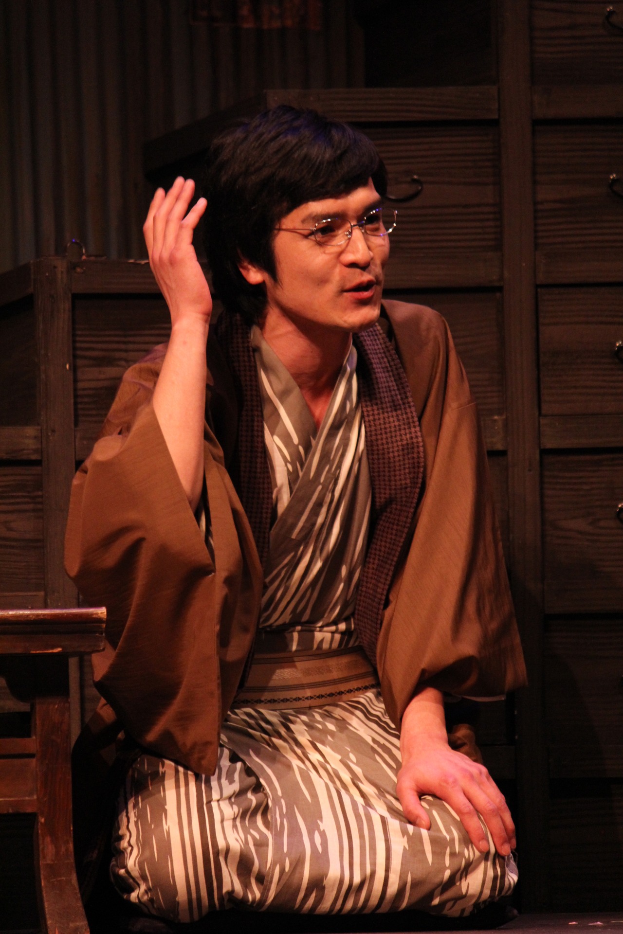 「浪漫活劇譚『艶漢』」公開ゲネプロの様子。（カメラマン：鏡田 伸幸）