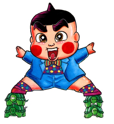 「おぼっちゃまくん」イラスト