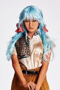 前島亜美(SUPER☆GiRLS)演じるリコス。(c)「クジラの子らは砂上に歌う」舞台製作委員会