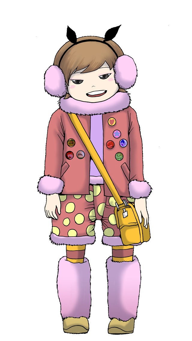 ファンのオタク女子。