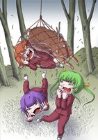 ストーリーを進めると見られるイベント画像のサンプル。