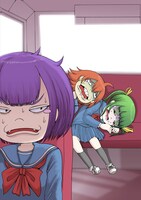 ストーリーを進めると見られるイベント画像のサンプル。