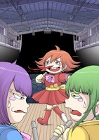 ストーリーを進めると見られるイベント画像のサンプル。