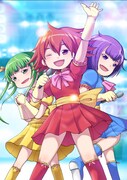ストーリーを進めると見られるイベント画像のサンプル。