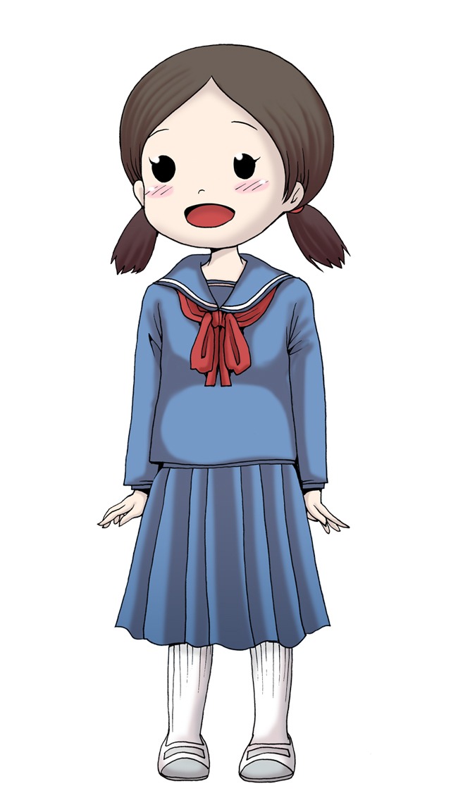 ファンの女子学生。