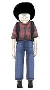 ファンの遠征オタク。
