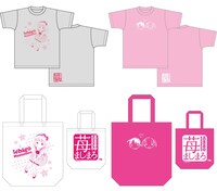 Tシャツとトートバッグの一覧。