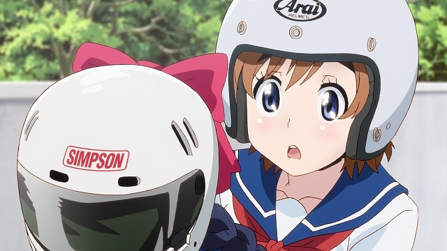 「ばくおん!!」第1話「にゅうぶ!!」より。