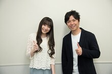 （左から）上田麗奈、MCの中野真矢。