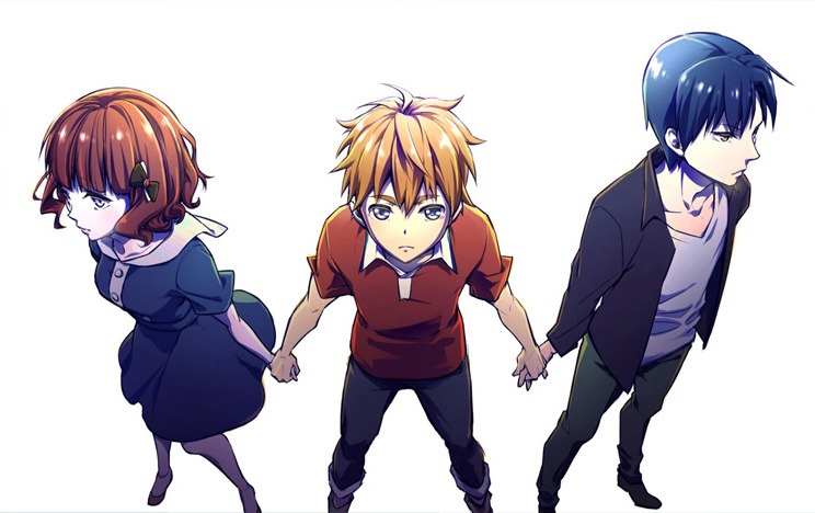 コミカライズ版「迷家‐マヨイガ‐」のイラスト。(c)富士昴・小学館/diomedea・Ponycanyon/project迷家