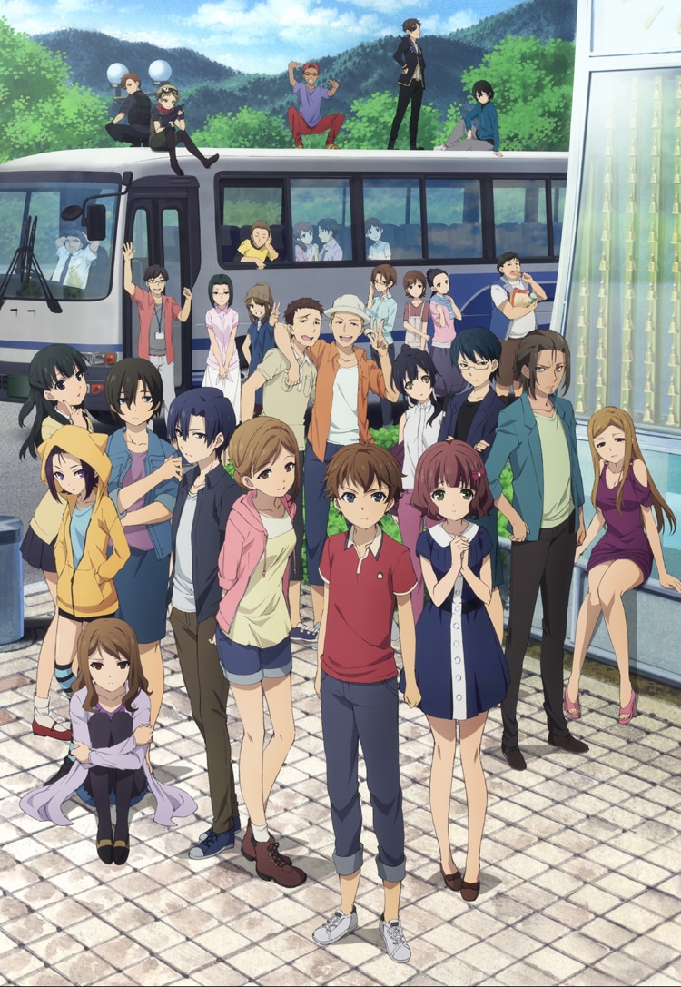 アニメ「迷家-マヨイガ-」キービジュアル (c)diomedea・Ponycanyon/project迷家