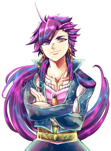 「マギ シンドバッドの冒険」イラスト (c)大高忍・大寺義史/小学館