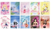 旧譜キャンペーンの特典ステッカー。(c)Naoko Takeuchi (c)武内直子・PNP・講談社・東映アニメーション