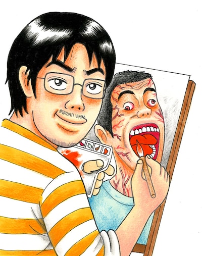 吉本浩二「アイアムアヒーロー誕生秘話」カット