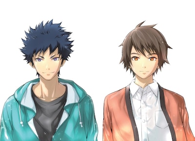 「チア男子!! -GO BREAKERS-」のカラーカット。