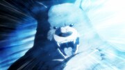 テレビアニメ「くまみこ」第1話の場面写真。