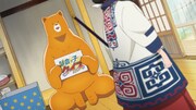 テレビアニメ「くまみこ」第1話の場面写真。