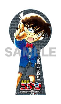 フェアでもらえる鍵穴型の限定しおり。