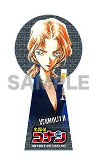 フェアでもらえる鍵穴型の限定しおり。