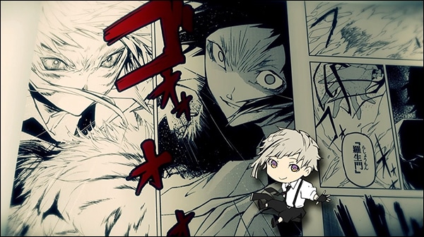 「文豪ストレイドッグス」最新CMより。