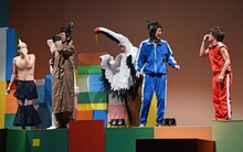 「舞台 増田こうすけ劇場 ギャグマンガ日和 デラックス風味」ゲネプロの様子。