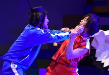 「舞台 増田こうすけ劇場 ギャグマンガ日和 デラックス風味」ゲネプロの様子。