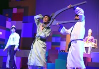 「舞台 増田こうすけ劇場 ギャグマンガ日和 デラックス風味」ゲネプロの様子。