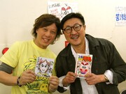 過去の似顔絵ブースの様子。