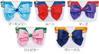 セーラー戦士たちのコスチュームをデザインしたオリジナルポーチ。
