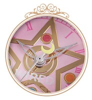 秒針はムーンスティックの三日月がモチーフ。