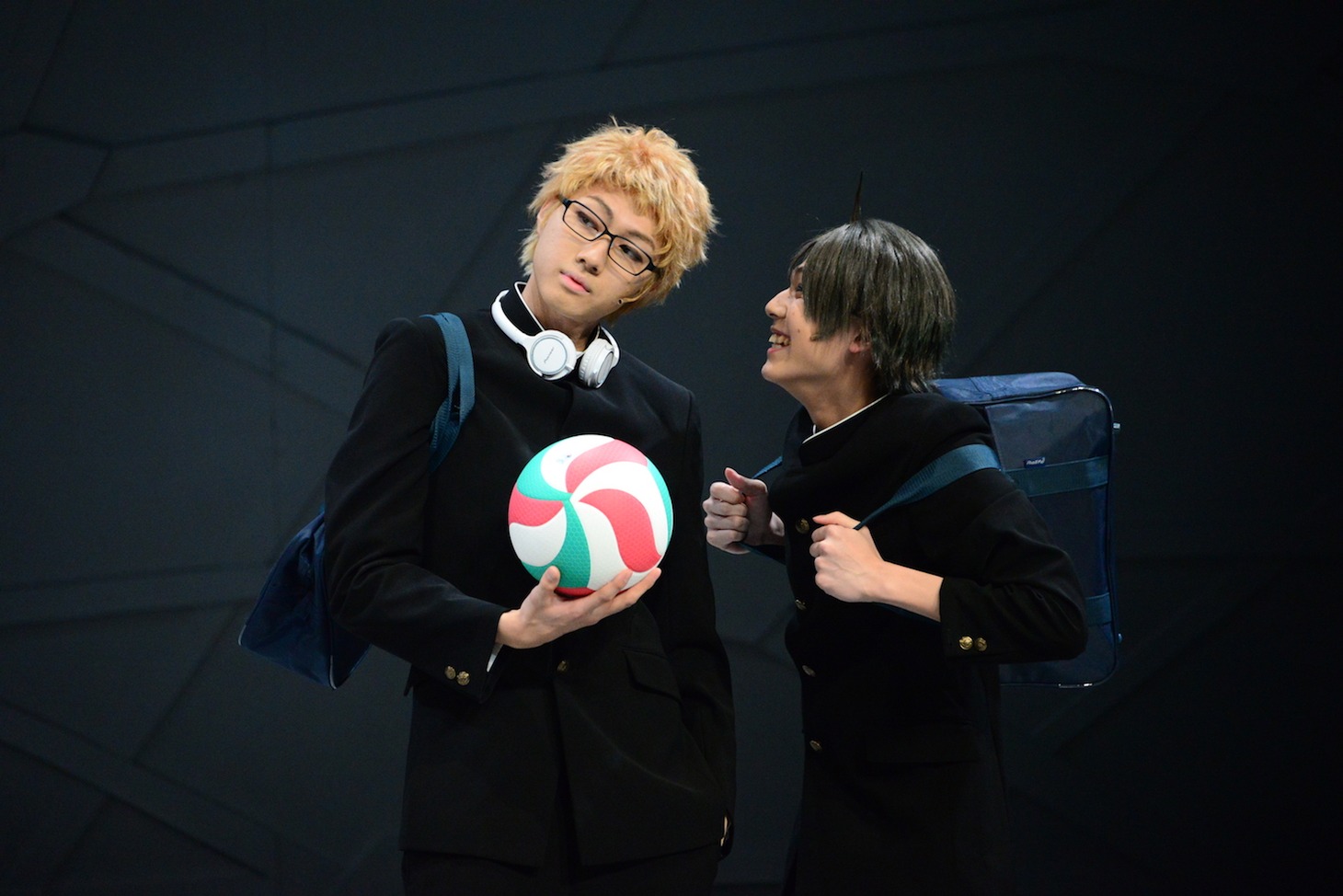 「ハイパープロジェクション演劇『ハイキュー!!』“頂の景色”」公開ゲネプロの様子。