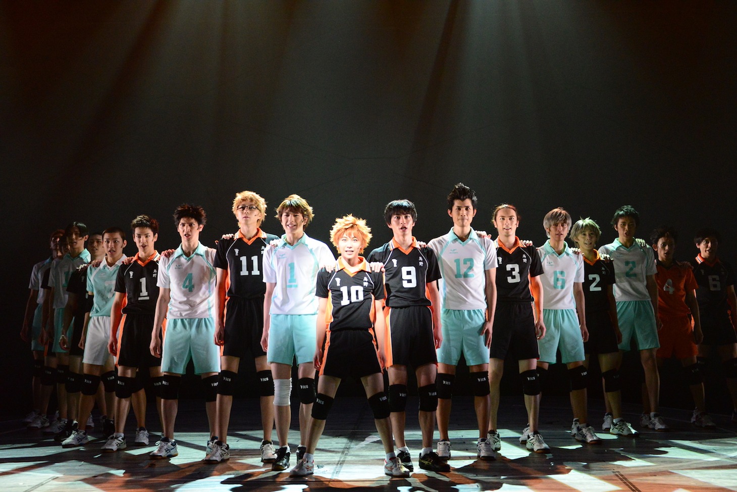 「ハイパープロジェクション演劇『ハイキュー!!』“頂の景色”」公開ゲネプロの様子。