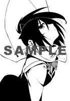 「トリニティセブン レヴィ忍伝」1巻のWonderGOO特典イラスト。